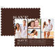 Brown Devoted Dreams Photo Save the Date Cards Image 1 of 6